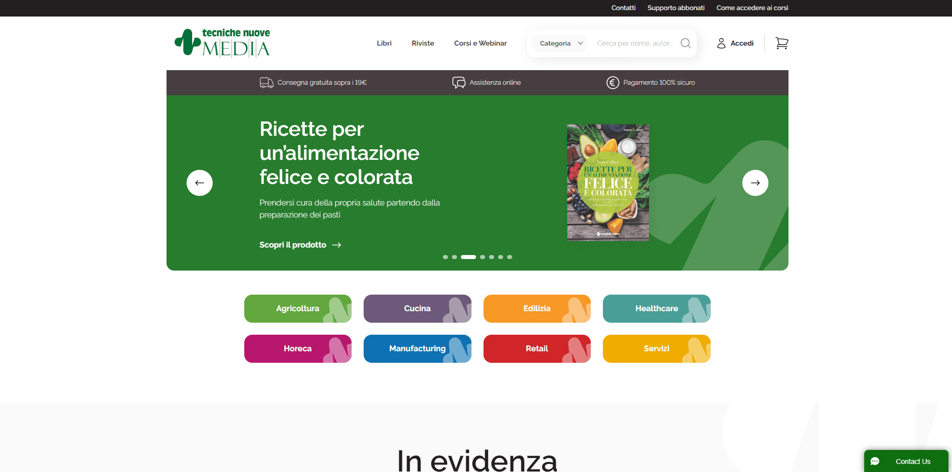 Tecniche Nuove - Ecommerce